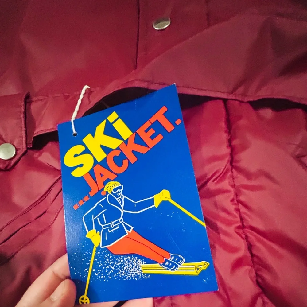 Rare Sportsmaster Red Jacket from 1960s (reworked beautifully) Vintage - Picture 5 of 16